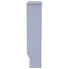 vidaXL RadiatorCover 2 pcs Grey 78x19x81.5cm Engineeredwood