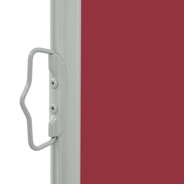 vidaXL Patio Retractable Side Awning 60x300 cm Red