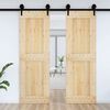 vidaXL Door NARVIK 70x210 cm Solid Wood Pine