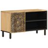vidaXL TV Cabinet 80x31x46 cm Solid Wood Mango