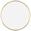 vidaXL Wall Mirror Gold &Oslash; 30 cm Round