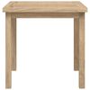 vidaXL Side Table 45x45x45 cm Solid Wood Teak