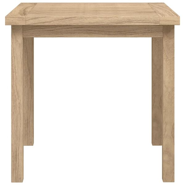 vidaXL Side Table 45x45x45 cm Solid Wood Teak