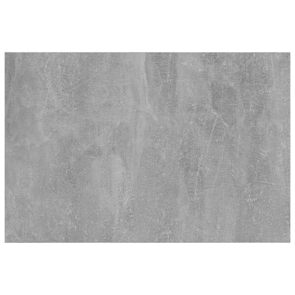 vidaXL Bookshelf Boards 4 pcs Concrete Grey 60x40x1.5 cm Engineered Wood