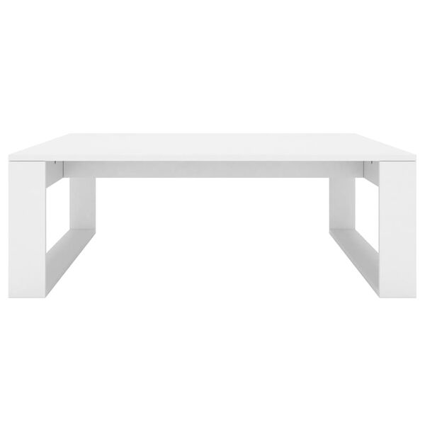 vidaXL Coffee Table White 100x100x35 cm Engineered Wood