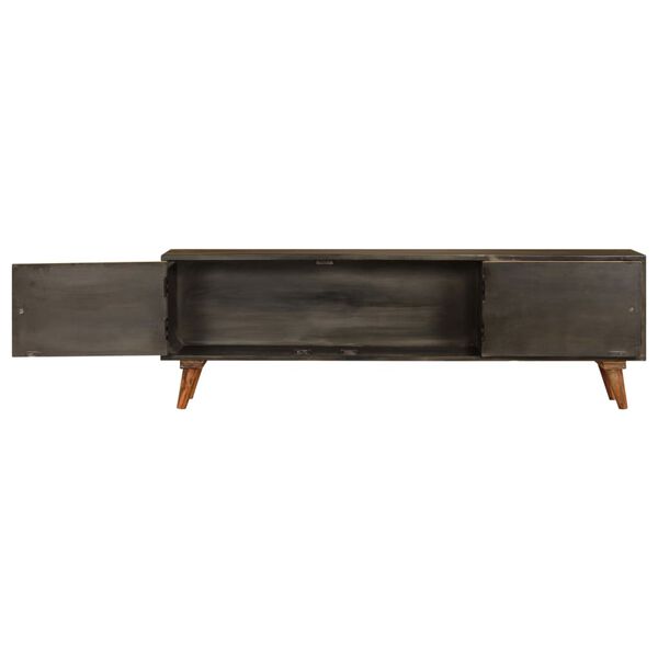 vidaXL TV Cabinet Solid Mango Wood 140x30x45 cm