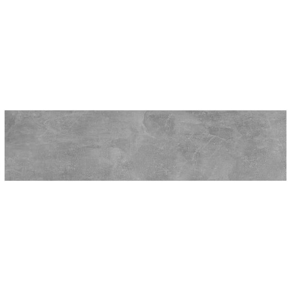 vidaXL Bookshelf Boards 8 pcs Concrete Grey 40x10x1.5 cm Engineered Wood