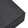 vidaXL Umbrella Base Black 45x25x8 cm Granite