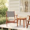 vidaXL 3 Piece Bistro Set Solid Acacia Wood