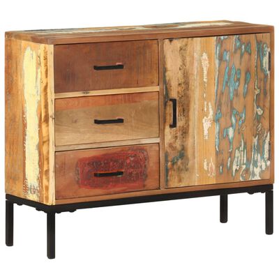 vidaXL Sideboard 88x30x73 cm Solid Reclaimed Wood