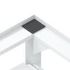 vidaXL Washing Machine Pedestal with Pull-Out Shelf White