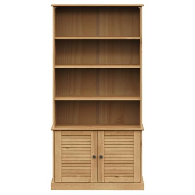 vidaXL Bookcase VIGO 85x35x170 cm Solid Wood Pine