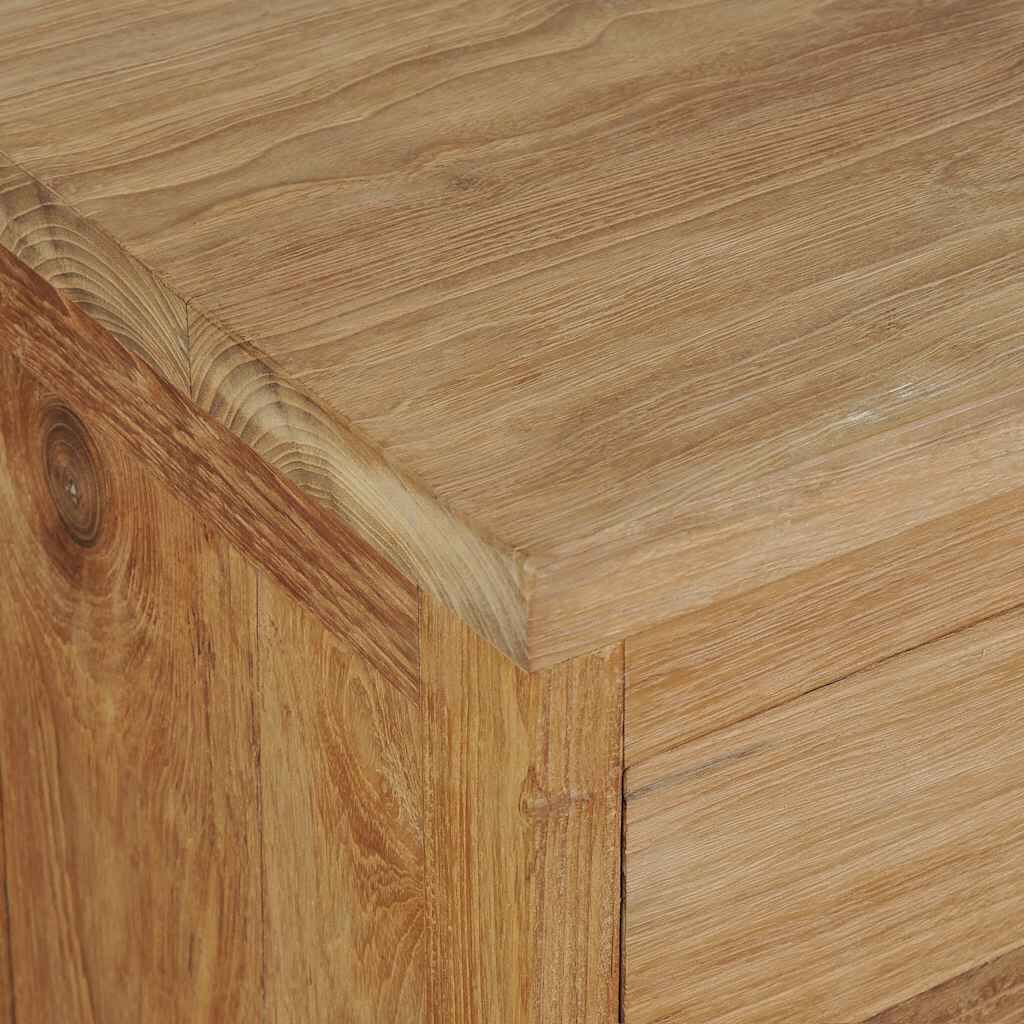 vidaXL Bedside Cabinet Solid Teak 40x30x50 cm