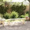 vidaXL Garden Bench 115 cm Solid Wood Fir