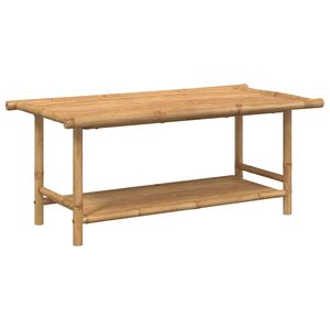 vidaXL Coffee Table 110x55x45 cm Bamboo