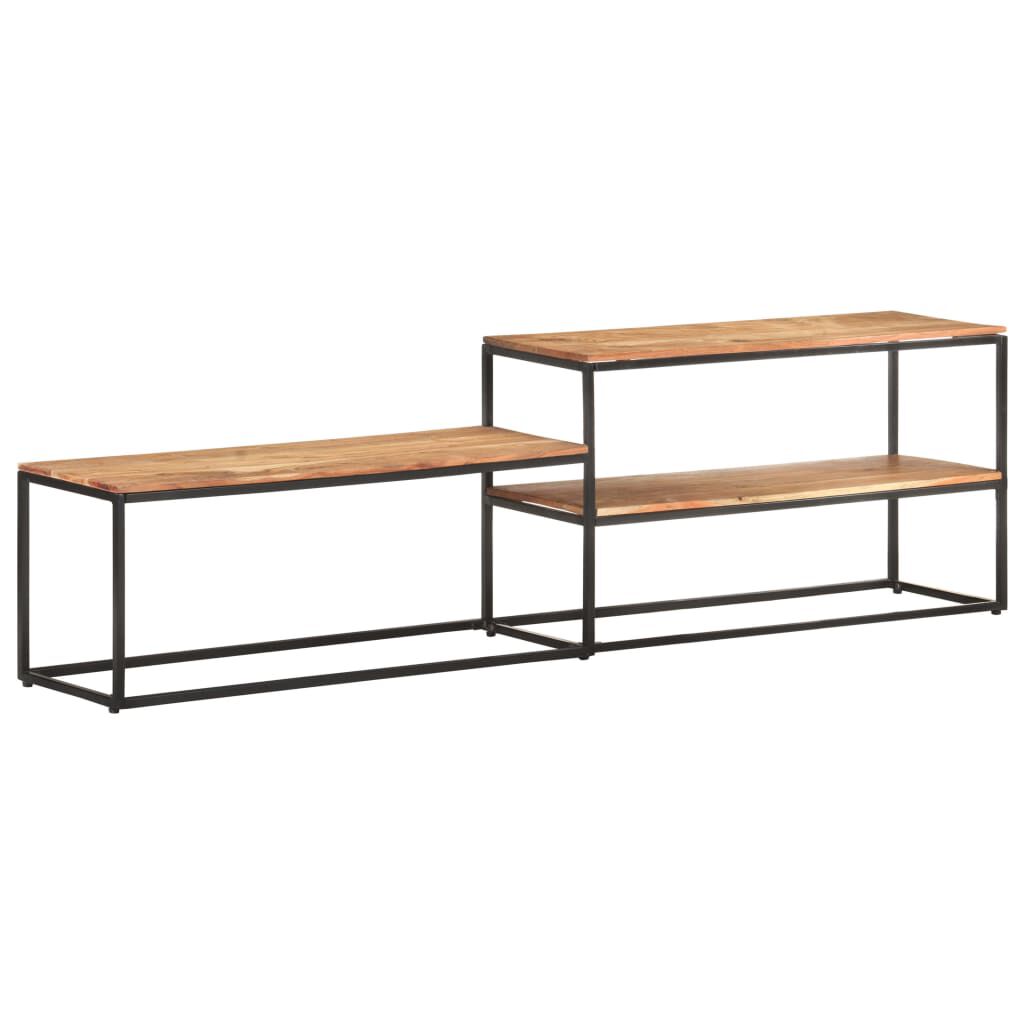 vidaXL TV Cabinet 180x30x50 cm Solid Acacia Wood