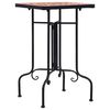 vidaXL Mosaic Side Table Terracotta Ceramic