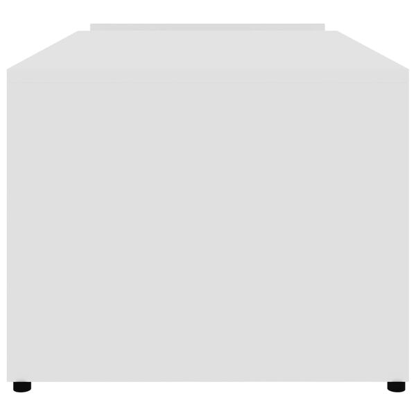 vidaXL Coffee Table White 90x45x35 cm Engineered Wood
