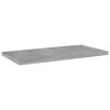 vidaXL Bookshelf Boards 4 pcs Concrete Grey 40x20x1.5 cm Engineered Wood