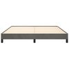 vidaXL Box Spring Bed Frame Dark Grey California King Velvet (US Only)