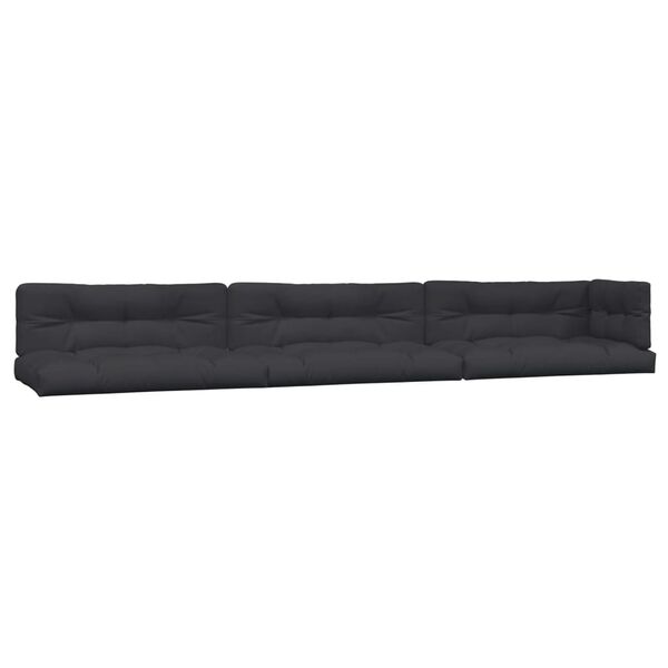 vidaXL 6 Piece Garden Pallet Sofa Set with Cushions Solid Wood Acacia