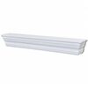 vidaXL Wall Shelves Aaliyah 2 pcs White
