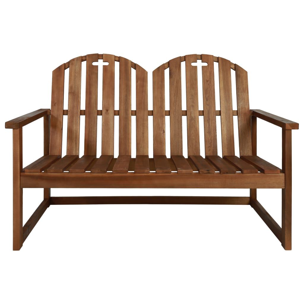 vidaXL 4 Piece Outdoor Lounge Set Solid Acacia Wood
