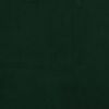 vidaXL 2-Seater Sofa Bed with Two Pillows Dark Green Velvet