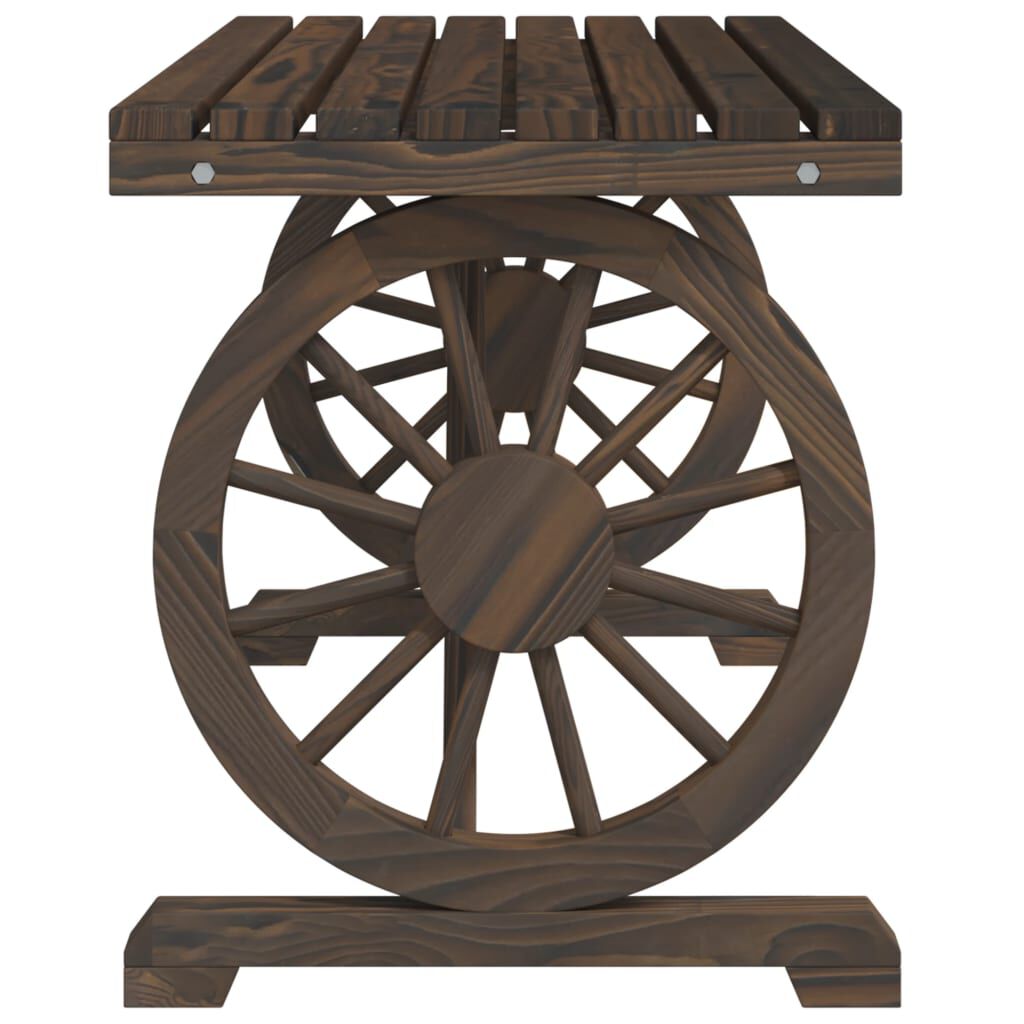 vidaXL Garden Table 115x55x65 cm Solid Wood Fir