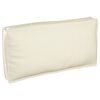 vidaXL Cushion Cream 120 x 60 x 12 cm Oxford Fabric