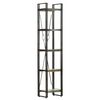 vidaXL 5-Tier Bookcase 40x30x180 cm Solid Reclaimed Wood