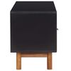 vidaXL TV Cabinet 100x35x45 cm Solid Acacia Wood and MDF