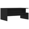 vidaXL Coffee Table Black 90x55x42.5 cm Engineered Wood