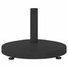 vidaXL Outdoor Umbrella Base Black 48 x 48 x 32 cm Steel, Concrete
