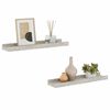 vidaXL Wall Shelves 2 pcs Concrete Grey 40x9x3 cm