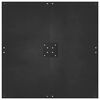 vidaXL Parasol Base Black 100 x 100 x 4 cm Steel