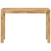 vidaXL Console Table 110x35x76 cm Rough Mango Wood