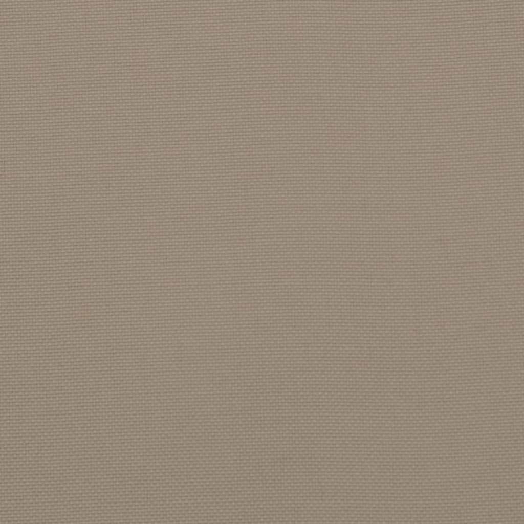 vidaXL Pallet Cushions 3 pcs Taupe Oxford Fabric