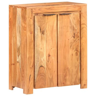 vidaXL Sideboard 59x33x75 cm Solid Acacia Wood