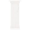 vidaXL Flower Stand White 40x40x90 cm Solid Wood Pine