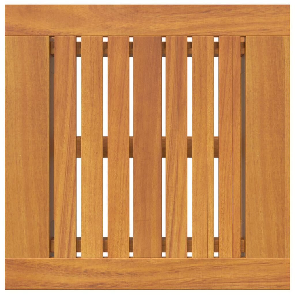 vidaXL Side Table 45x45x40 cm Solid Wood Acacia