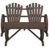 vidaXL 2 Piece Garden Lounge Set Solid Wood Fir