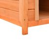 vidaXL Dog House Solid Pine & Fir Wood 72x85x82 cm