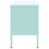 vidaXL TV Cabinet Mint 105x35x50 cm Steel