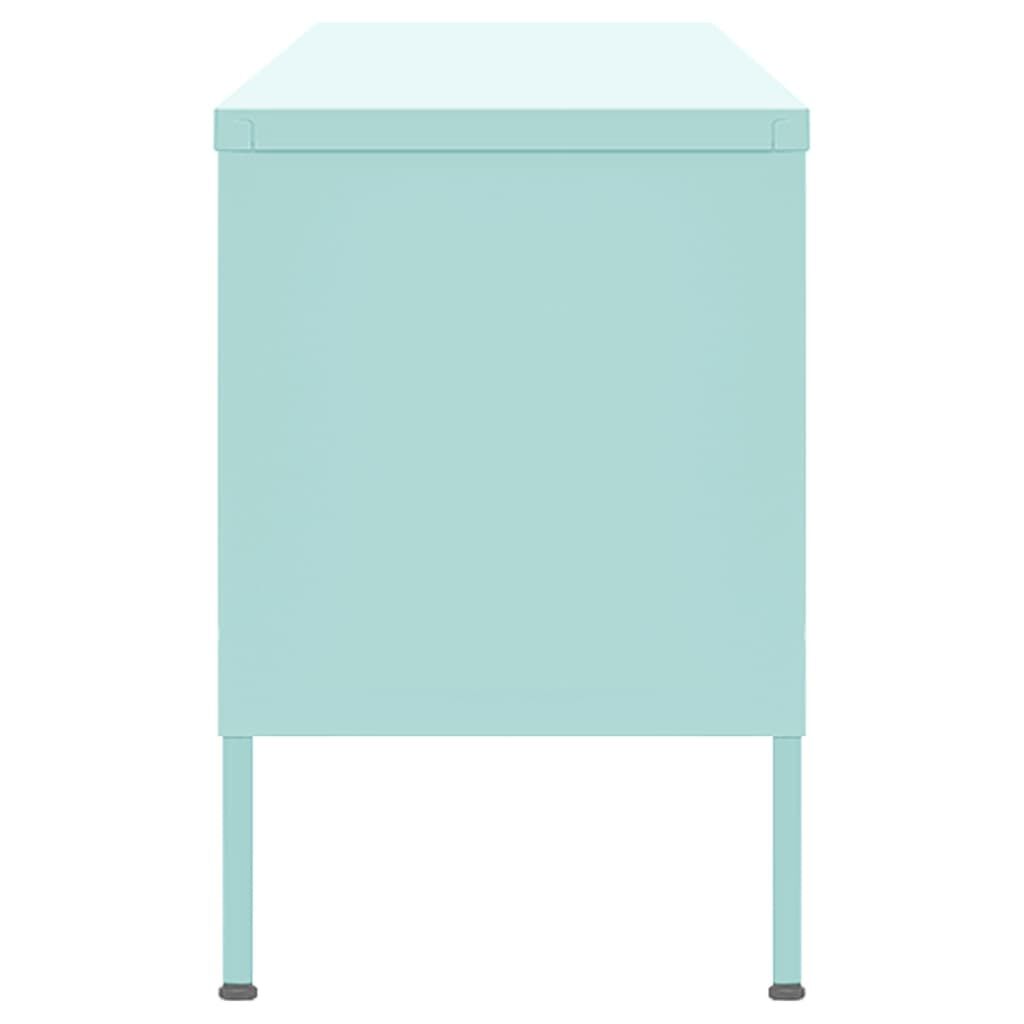 vidaXL TV Cabinet Mint 105x35x50 cm Steel