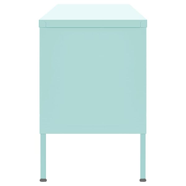 vidaXL TV Cabinet Mint 105x35x50 cm Steel