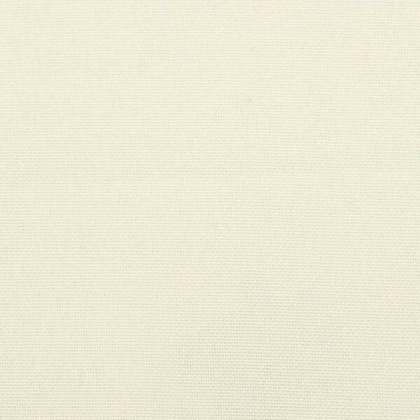 vidaXL Garden Bench Cushion Cream White 200x(50+50)x7cm Oxford Fabric