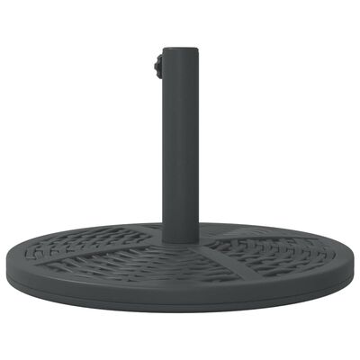 vidaXL Parasol Base for Ø38 / 48 mm Poles 12 kg Round