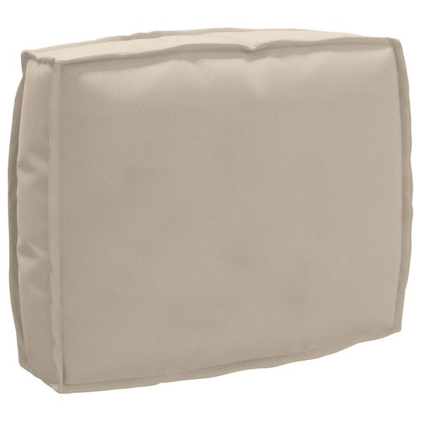 vidaXL Cushion Taupe 50 x 40 x 12 cm Oxford Fabric