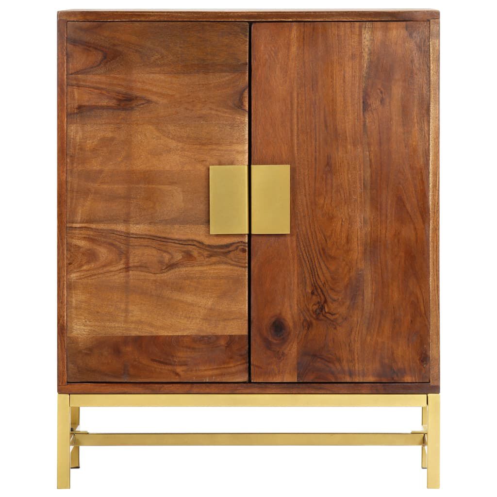 vidaXL Sideboard 60x35x75 cm Solid Acacia Wood